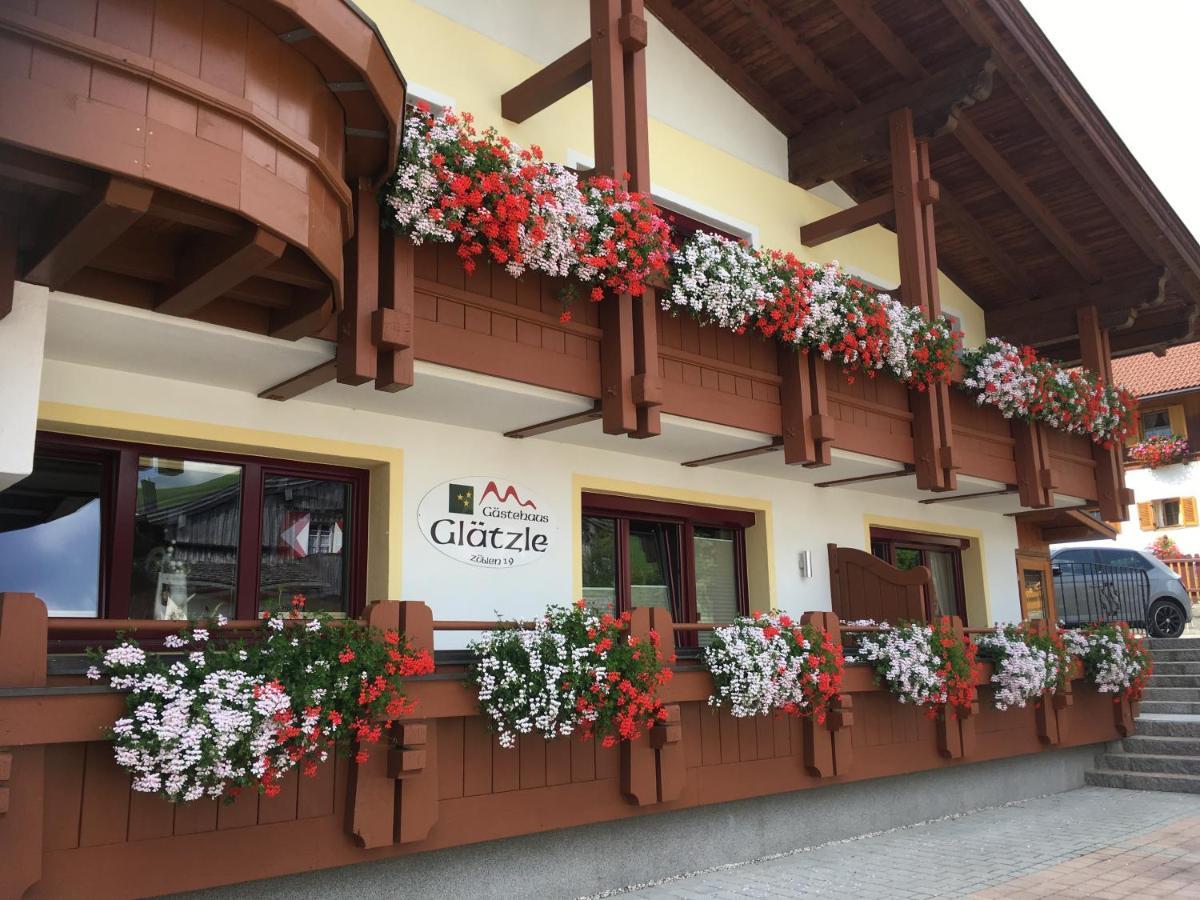 Glaetzle'S Ferienhaus Zöblen Exterior foto